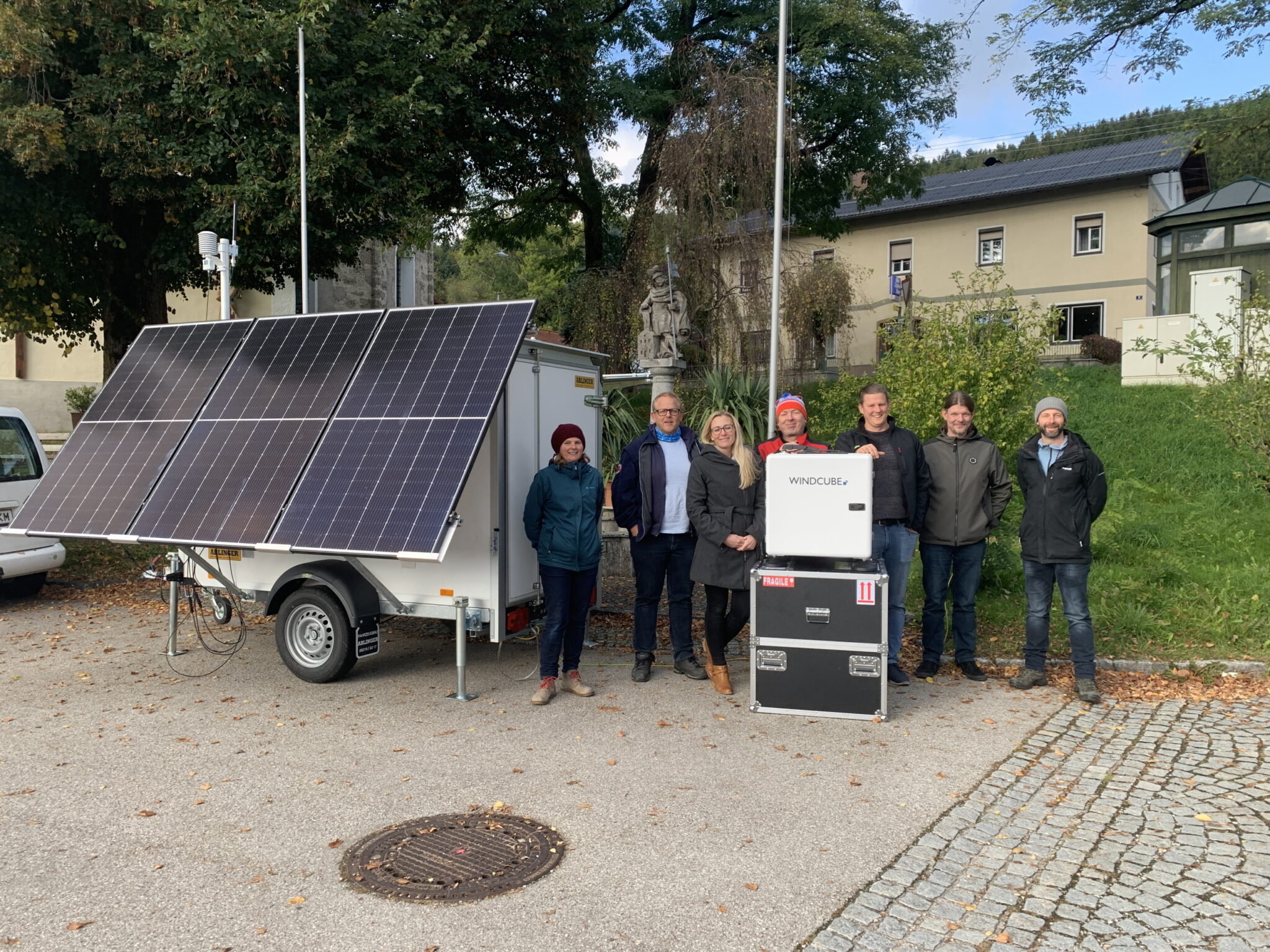 Schulung zur LiDAR-Messung mit dem PowerPackTrailer 4 Lidar Schulung Training