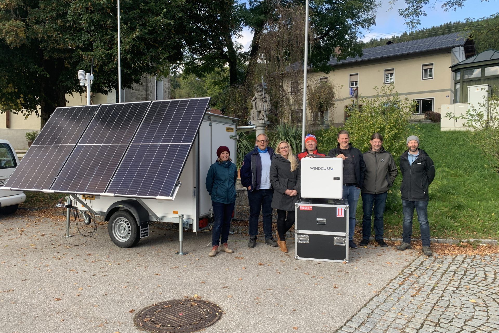 Schulung zur LiDAR-Messung mit dem PowerPackTrailer 106 Lidar Schulung Training