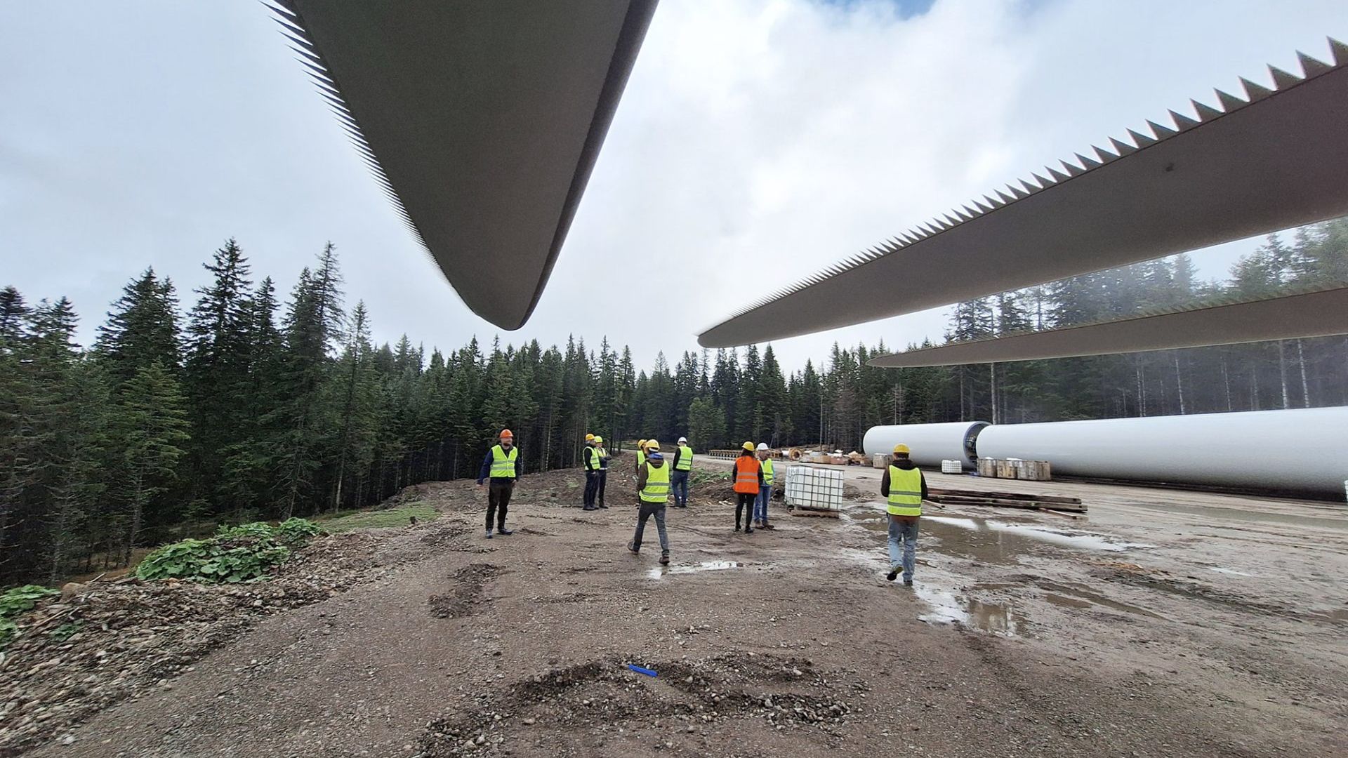 Energiewerkstatt Windpark Freilaenderalm 2 Energie Steiermark Green Power Rotorblaetter uai