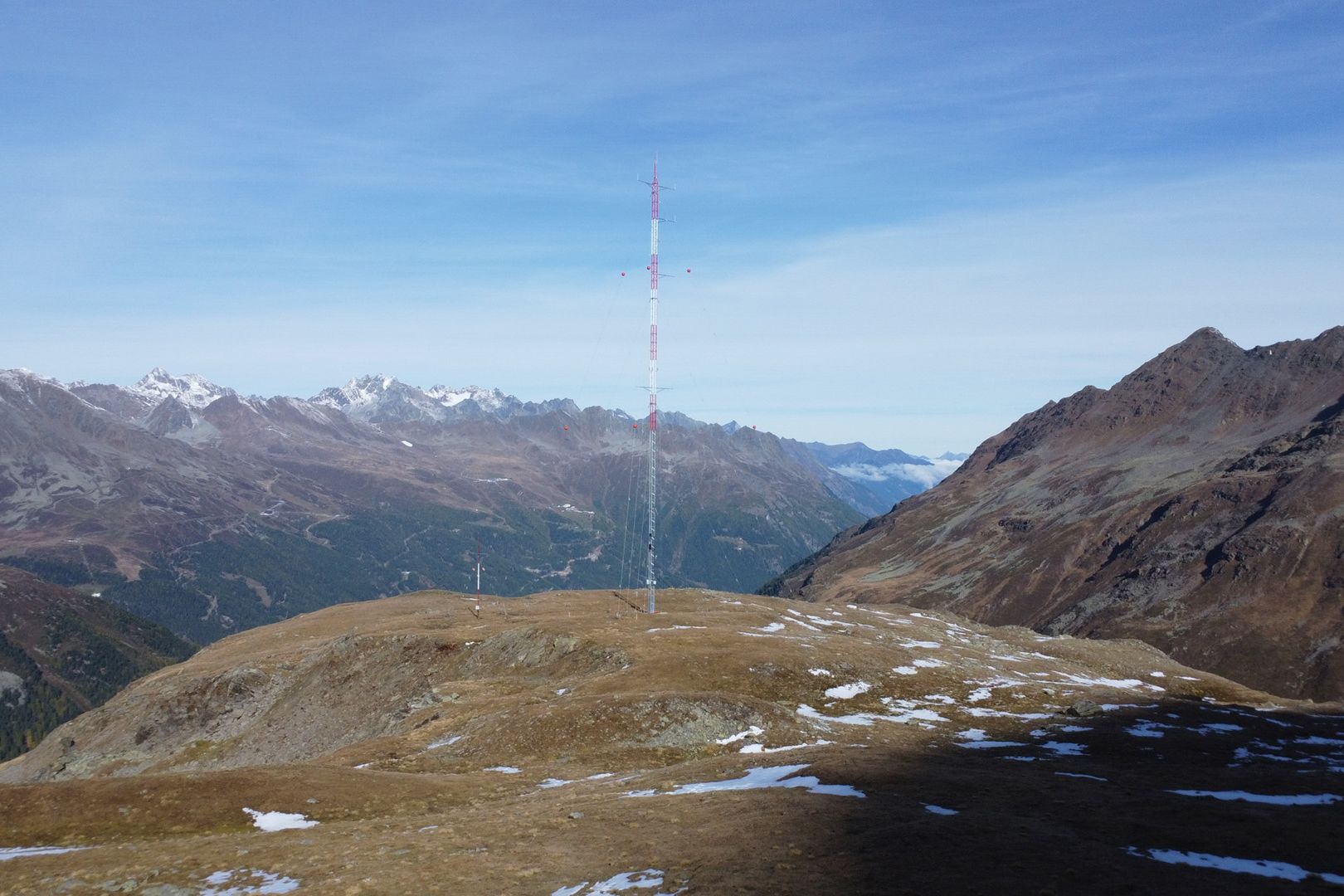 Windmessmast in exponierter Höhenlage errichtet 7 Energiewerkstatt Windmessung Hochgurgl uai